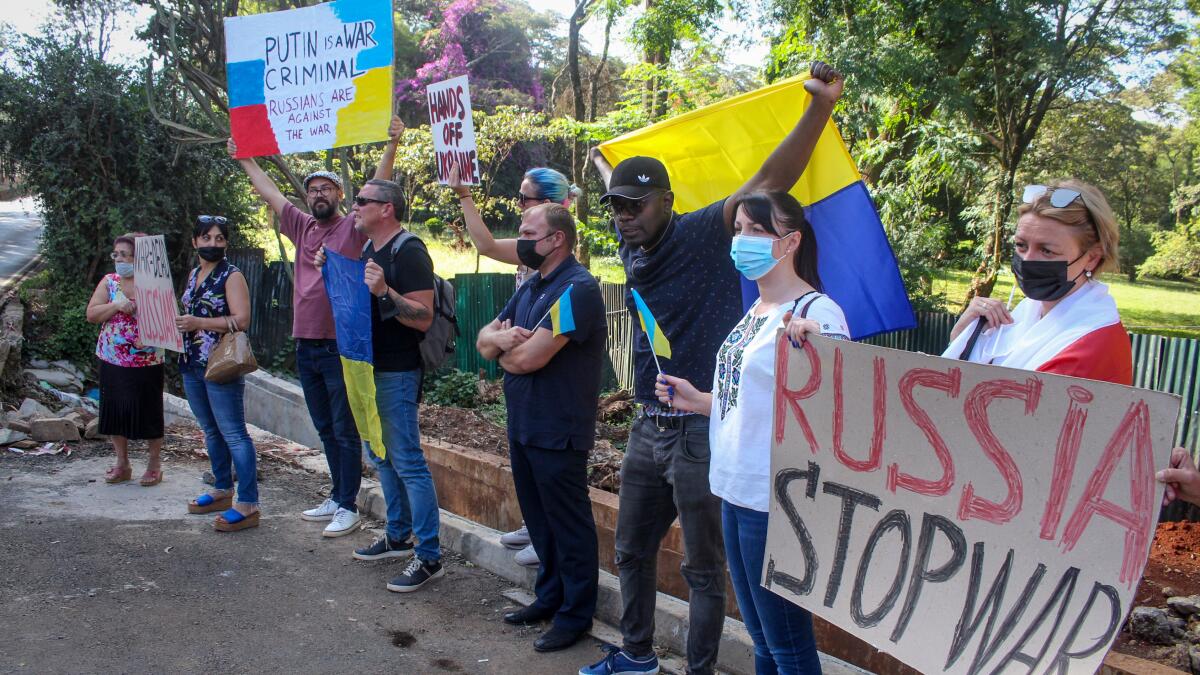 Intelligence report says 1,000 Kenyans were recruited to fight for Russia in Ukraine