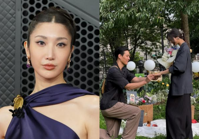 'KPop Demon Hunters' EJAE to marry after Grammy win, shares proposal photos - The Korea Times