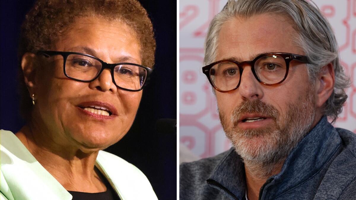 L.A. Mayor Bass says LA28 head Wasserman should step down