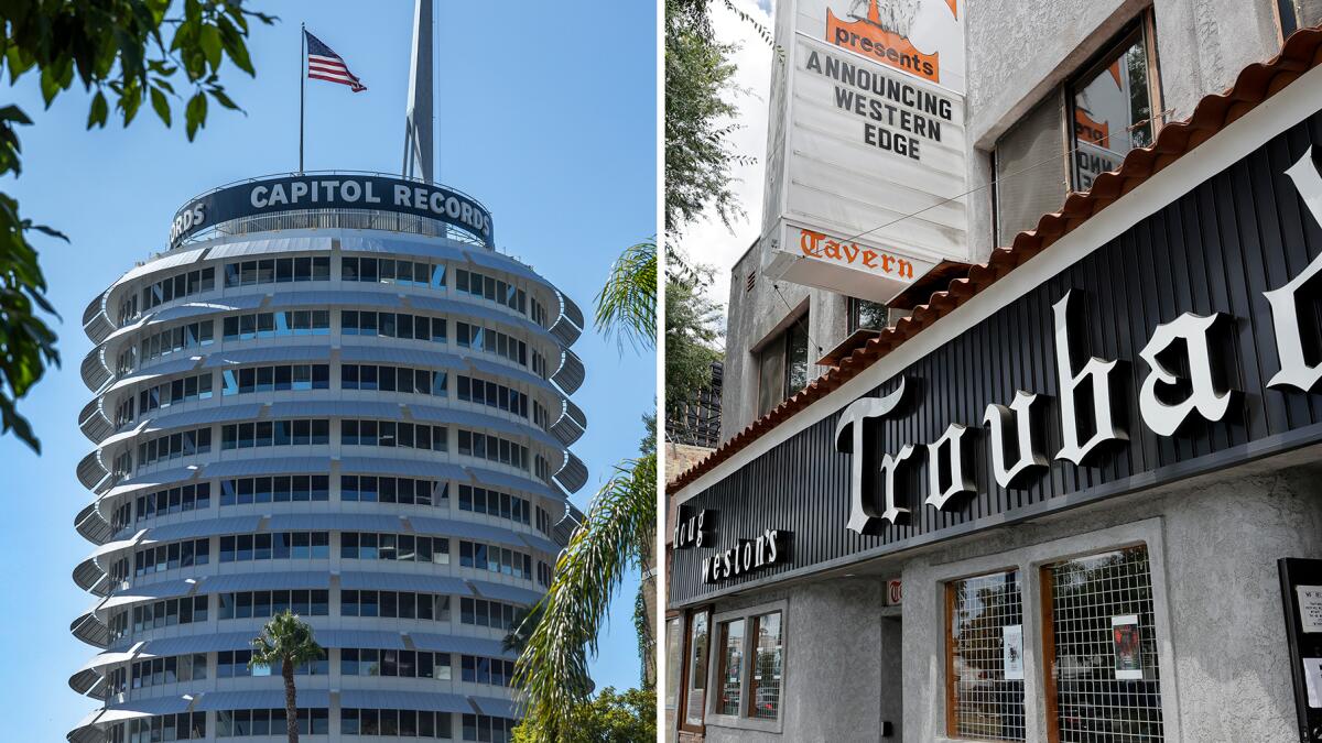L.A. music history is all around. Here are 26 sites worth checking out