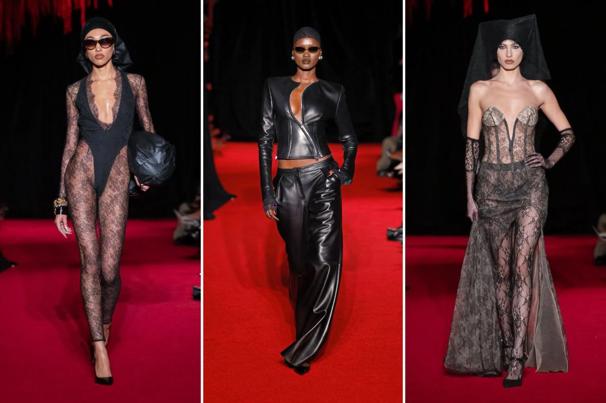 Leather and Lace: Fall fashion's super sexy balancing act