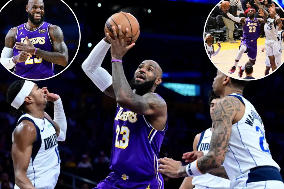 LeBron James becomes oldest player to have triple-double in NBA...
