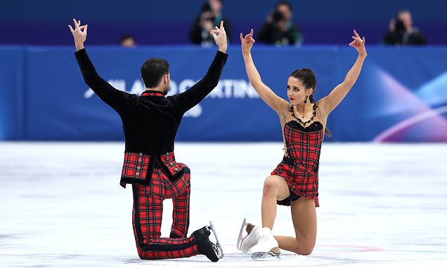 Lilah Fear and Lewis Gibson miss out on Olympic figure skating medal
