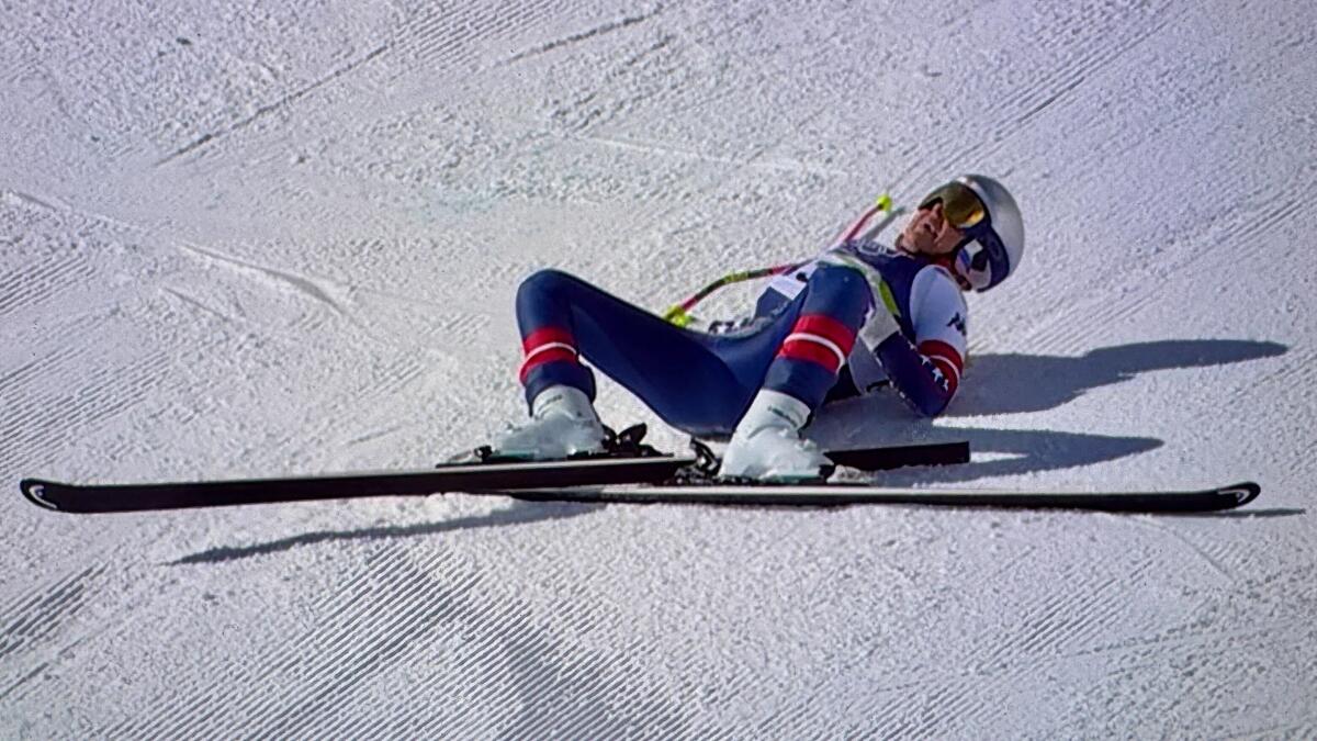 Lindsey Vonn crash overwhelms some good U.S news at Winter Olympics