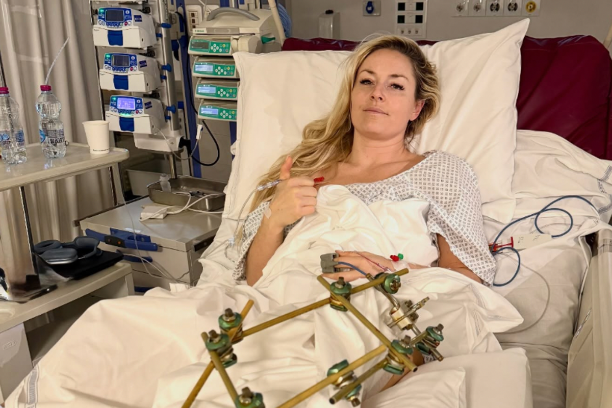 Lindsey Vonn reveals her dog Leo died the day after her Winter Olympics crash