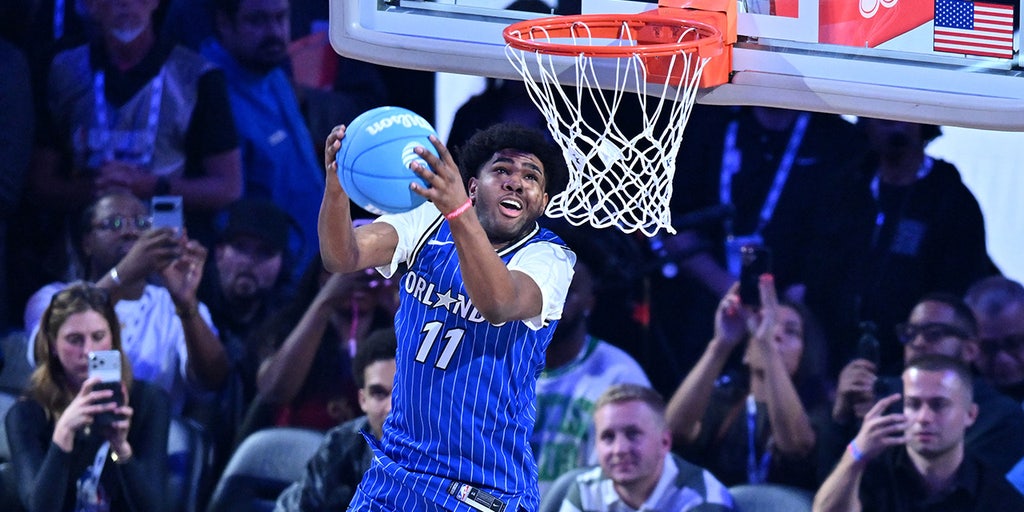 Magic's Jase Richardson suffers scary fall during dunk contest