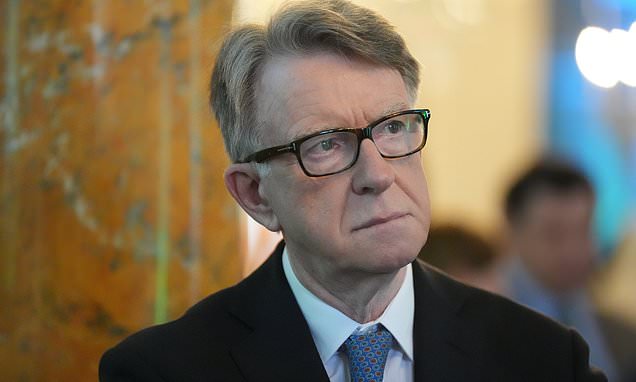 Mandelson should hand back payoff after sacking over Epstein link,...