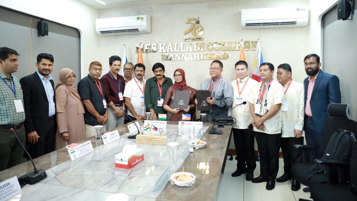 MES Kalladi College signs MoU with Philippines college