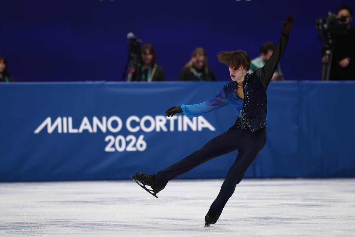 Kazakhstan's Mikhail Shaidorov  --  delivering the skate of his life  --  shocks the world with gold