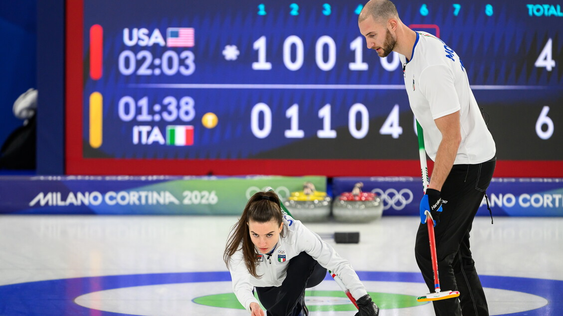 Milano Cortina: Italian defending champ curlers defeated, USA advances to final - Sports - Ansa.it