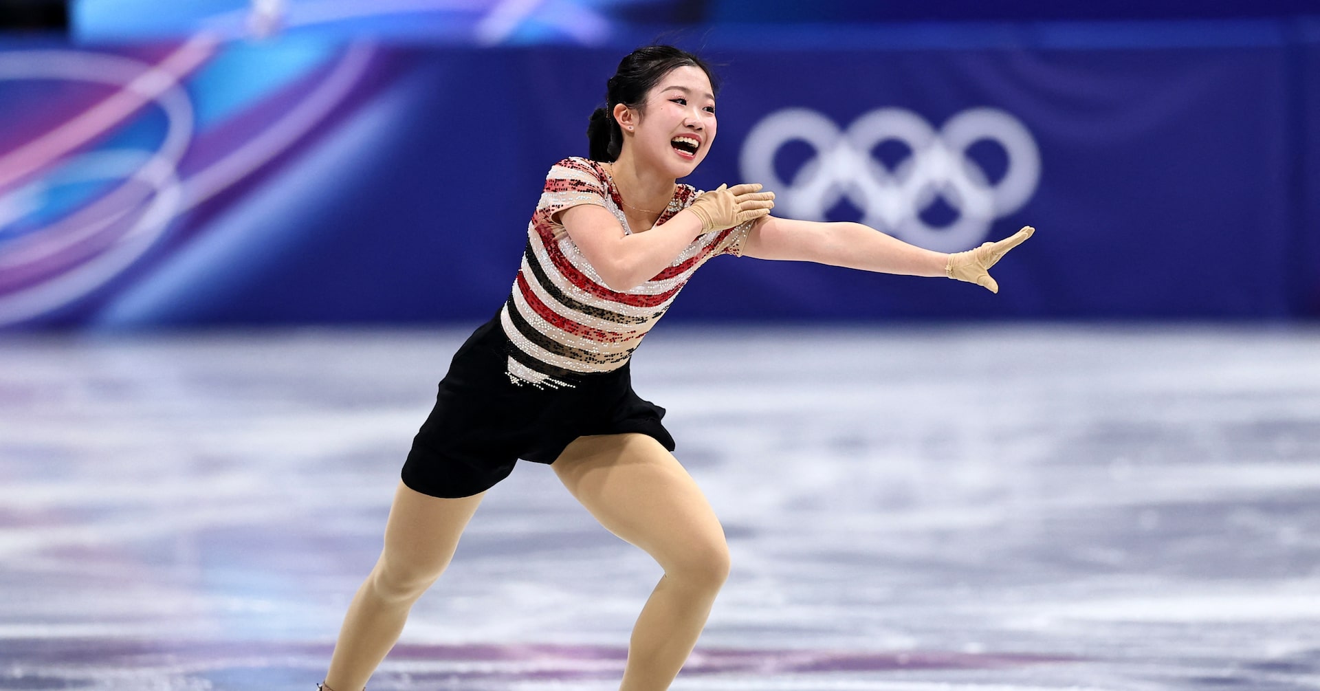 Figure skating-Japan's Nakai leads women's event after short programme