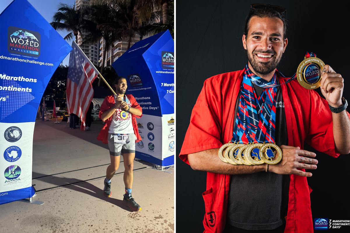NJ man runs 7 marathons on 7 continents in 7 days for St. Jude's...