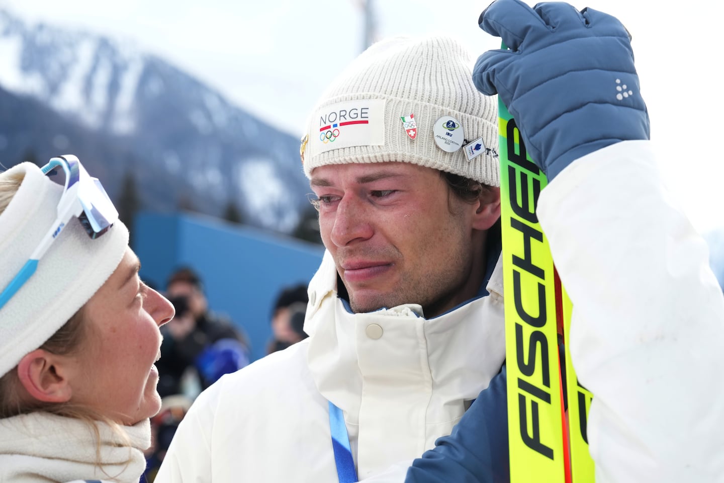 Norwegian biathlete regrets tearful TV confession overshadowing teammate's Olympic gold medal - The Boston Globe