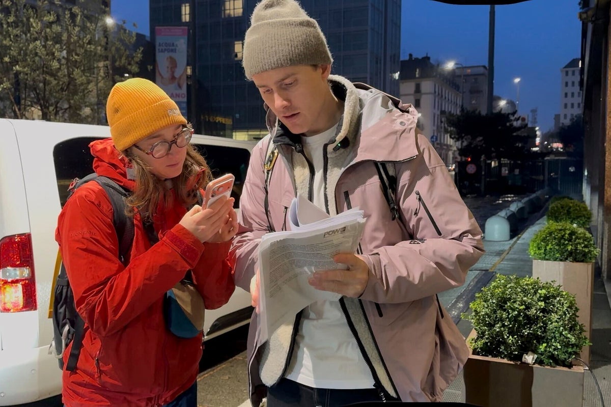 Norwegian skier hands IOC a petition to 'ski fossil free' ahead of the Olympics