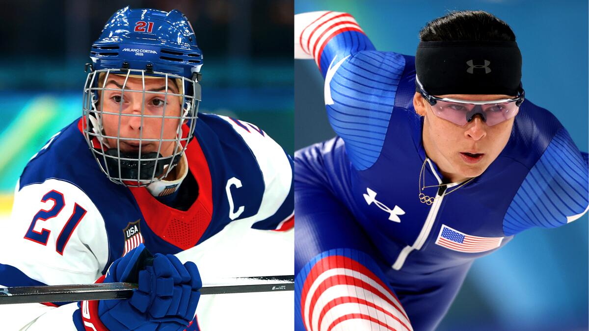 Olympians Hilary Knight and Brittany Bowe get engaged before gold medal hockey match