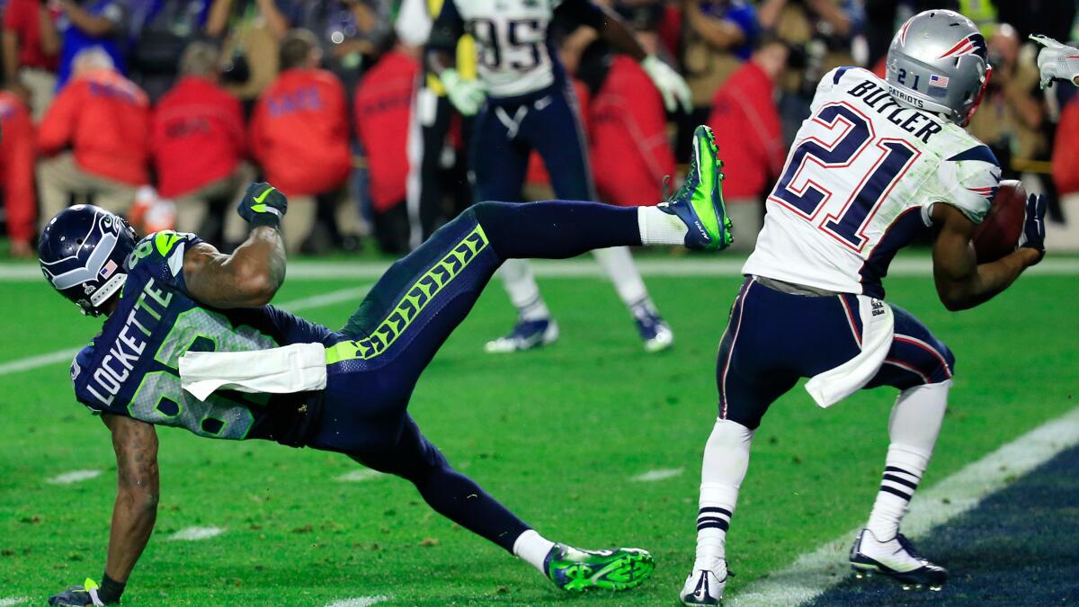 Have the Patriots and Seahawks played each other in the Super Bowl before this season?