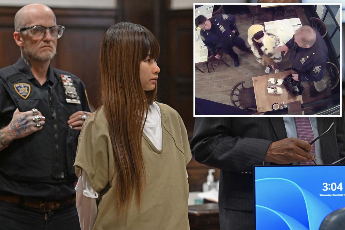 Accused dine-and-dash diva Pei Chung again refuses to leave Rikers...