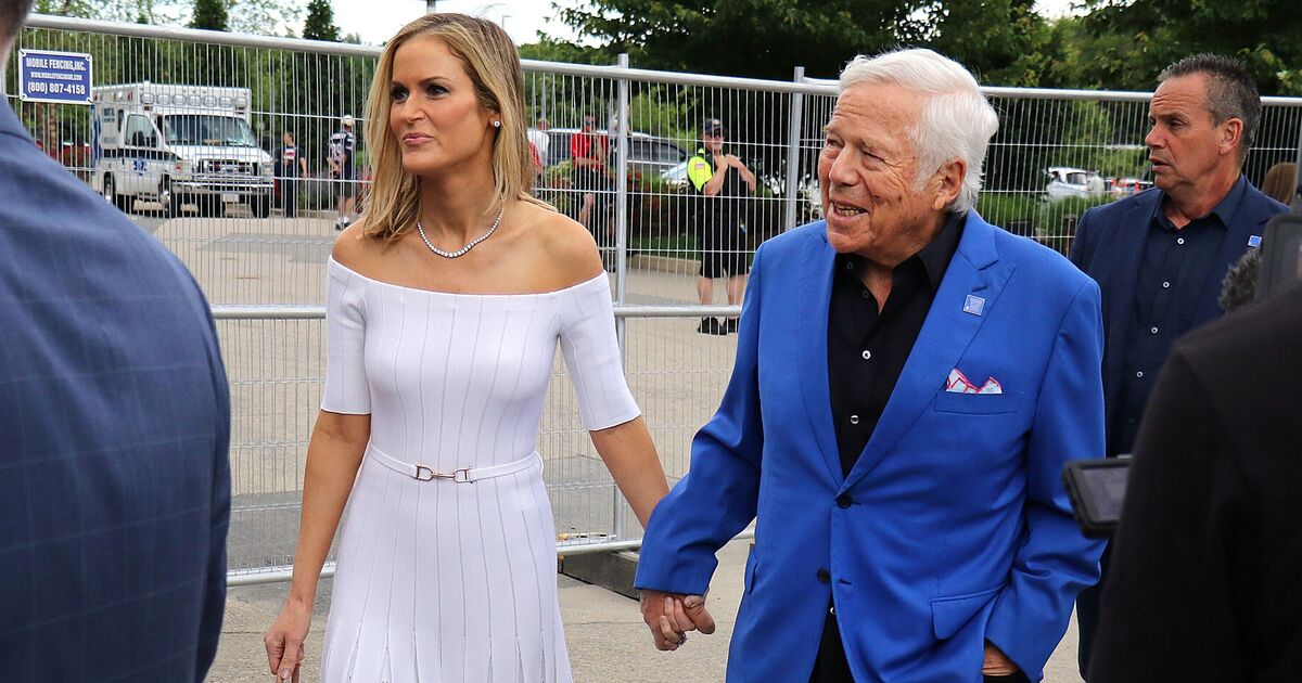 New England Patriots owner married wife who is 33 years younger