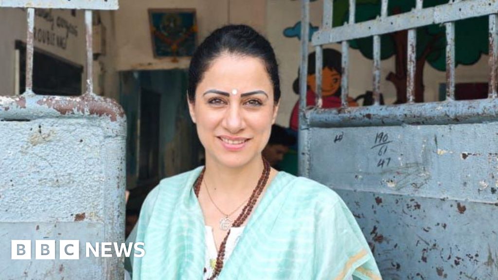Rouble Nagi: The teacher who won $1m for turning India's slums into open-air classrooms