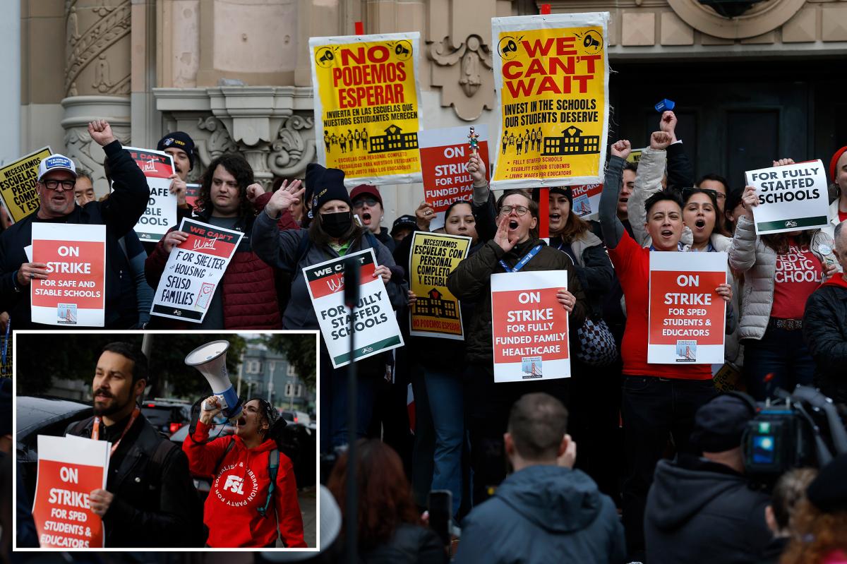 SF teachers strike for first time in 50 years over 9% pay raise...