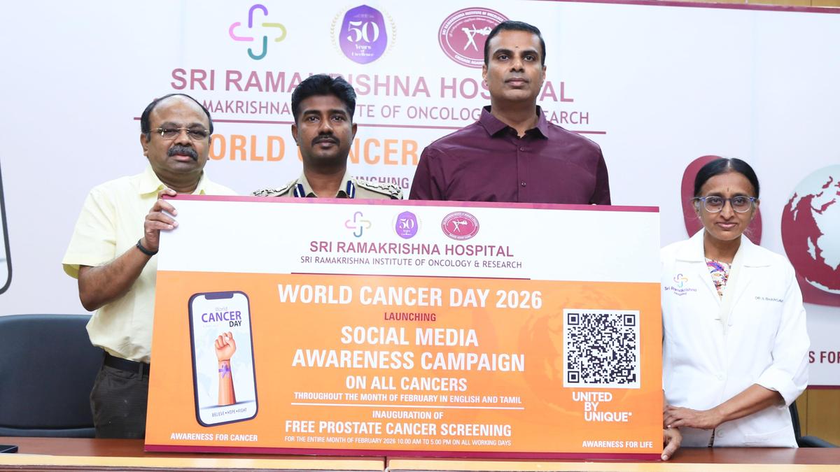 Hospital launches awareness campaign and prostate cancer screening