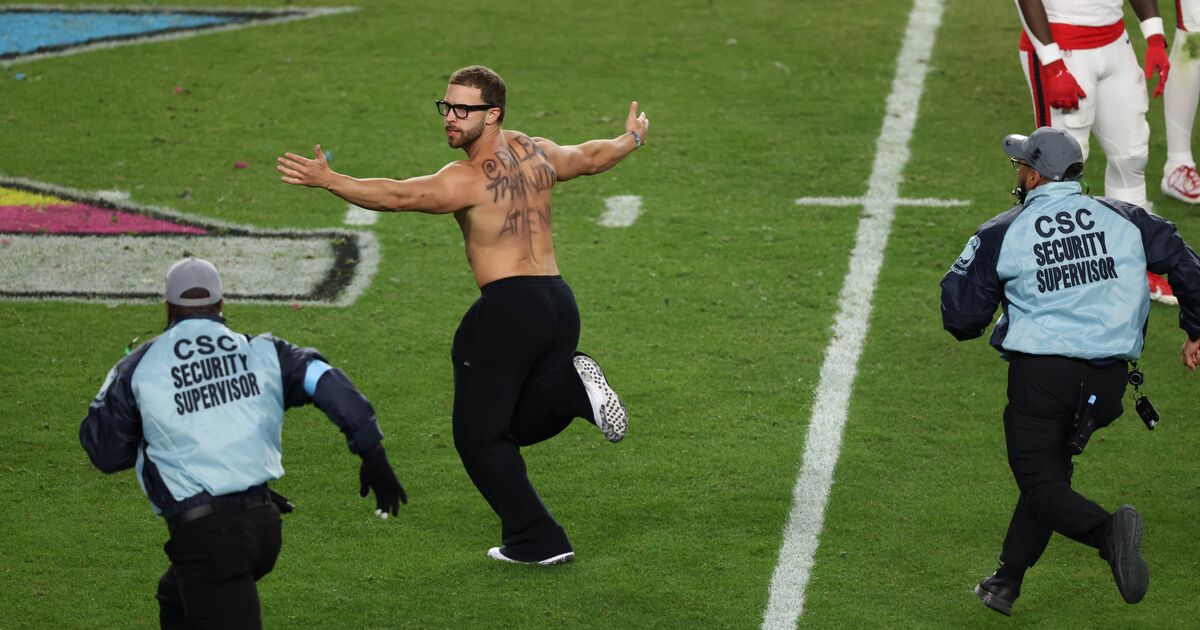 Super Bowl streaker unmasked as millionaire who also interrupted Super Bowl 58
