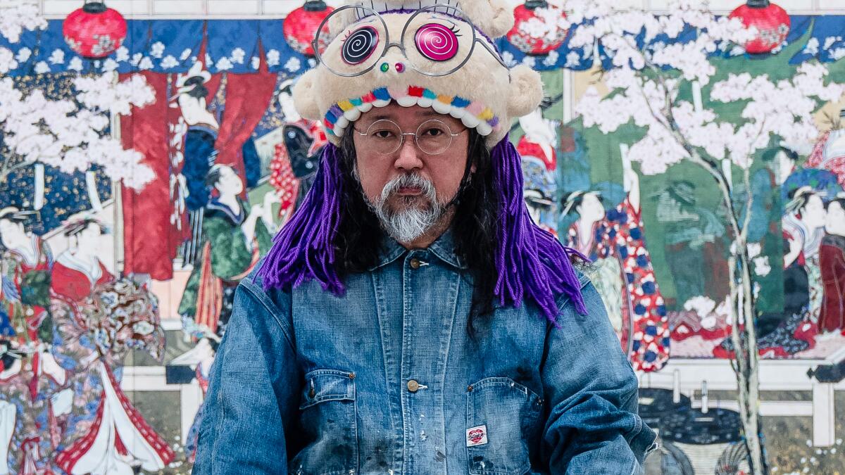 How a trip to Monet's garden inspired Takashi Murakami's new show in L.A.