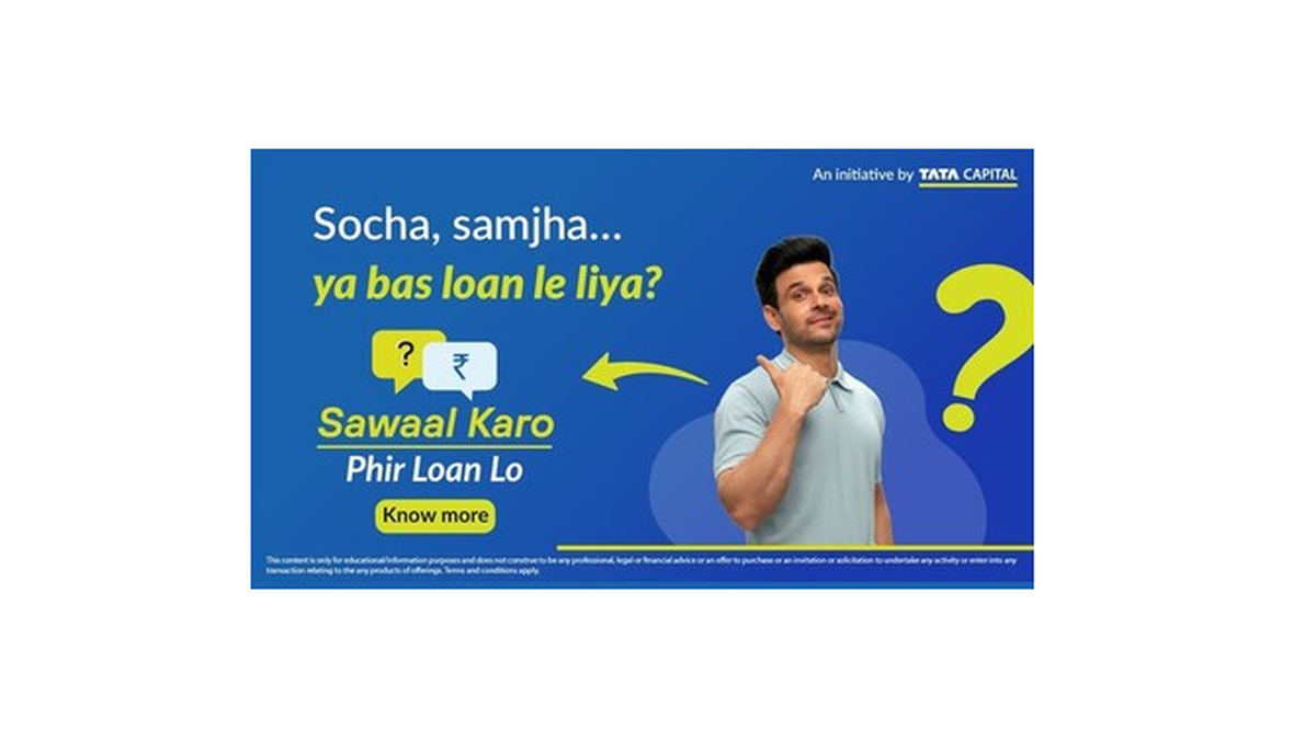Tata Capital Launches Nationwide Public Initiative 'Sawaal Karo, Phir Loan Lo' to Promote Informed Borrowing