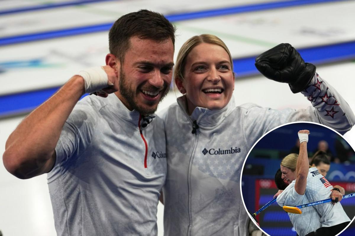Team USA playing for curling mixed doubles gold after thrilling...