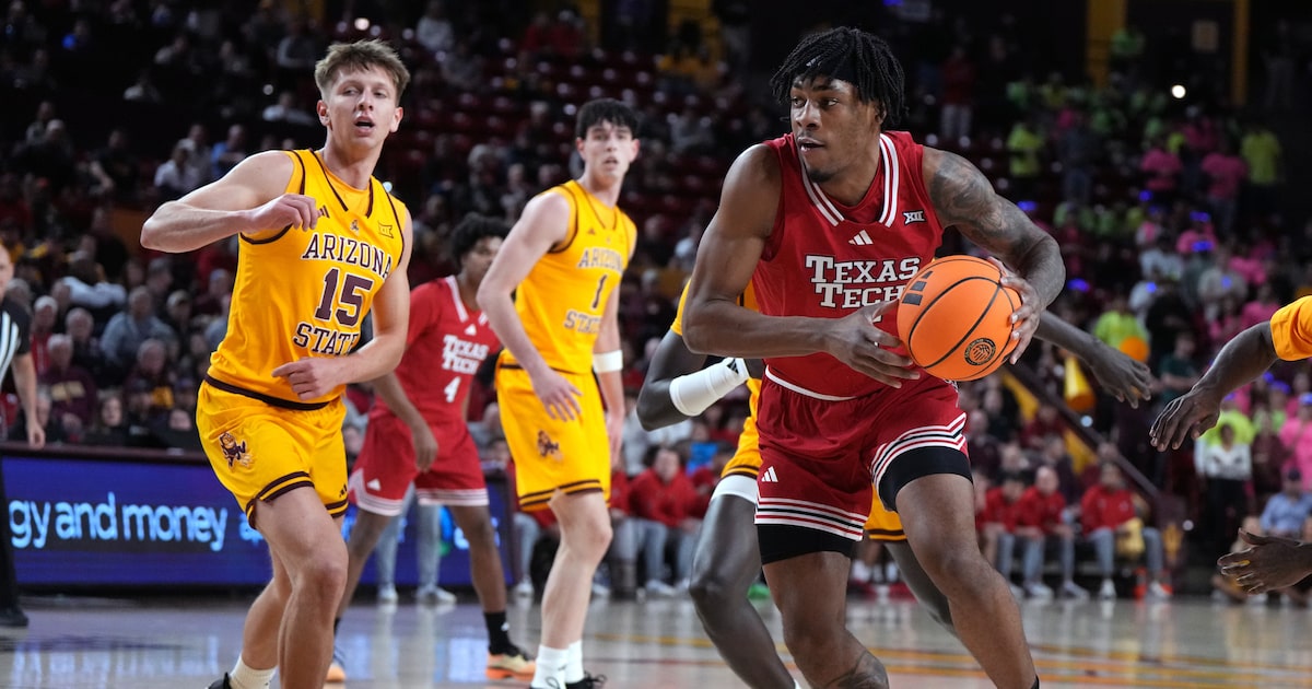 Texas Tech doomed by turnover issues, JT Toppin injury in upset loss to Arizona State