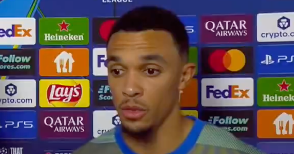 Trent Alexander-Arnold slams alleged racist abuse of Vinicius Junior - 'A disgrace' - The Mirror