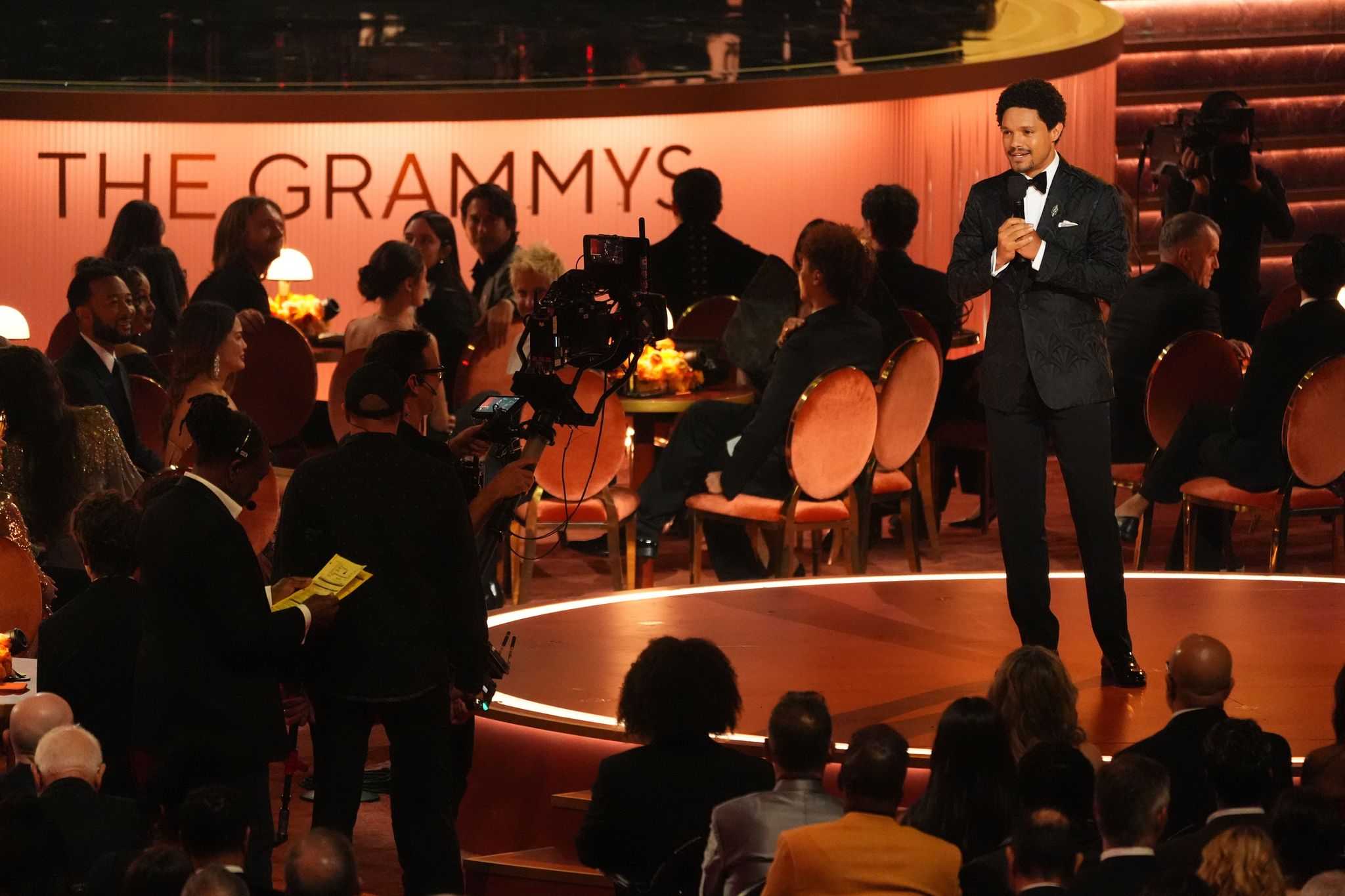 Host Trevor Noah takes aim at Nicky Minaj, goes easy on Kendrick Lamar at Grammys
