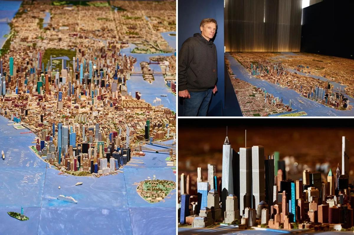 Truck driver's massive TikTok-viral NYC replica debuts in the Big...