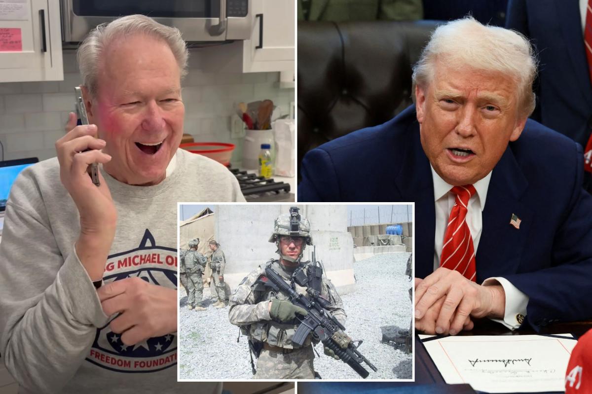 Trump's emotional call to parents of fallen Staten Island Army hero...