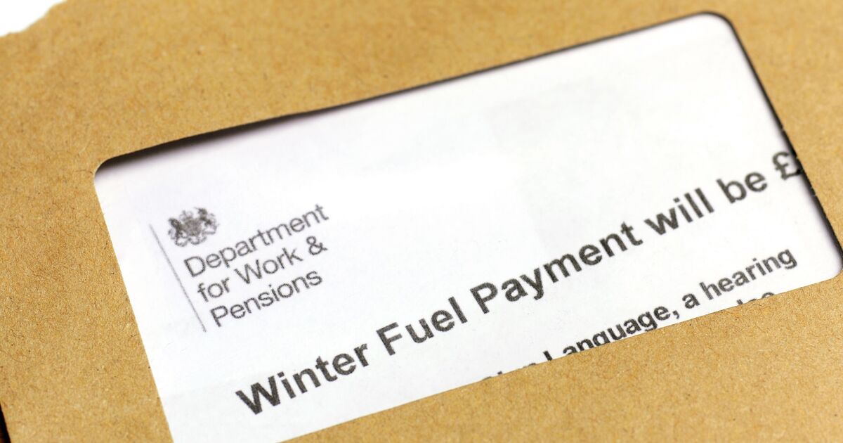 Two million state pensioners losing Winter Fuel Payments this winter
