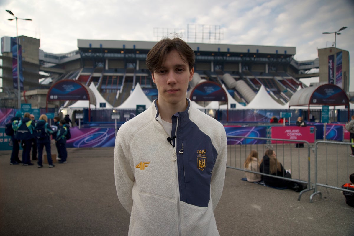Ukraine's only figure skater channels his family's journey through war into his Olympic program