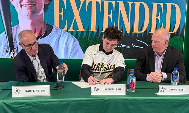 Wilson signing continues A's youth movement with eye on veterans as...