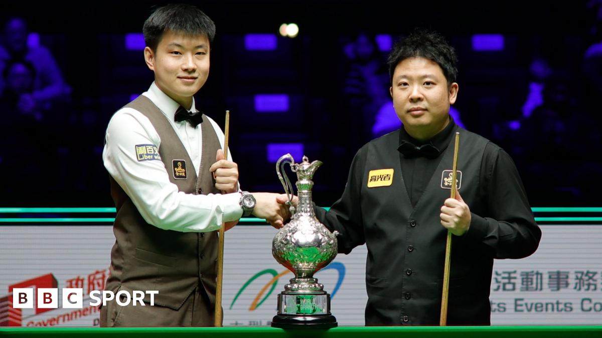 World Grand Prix: Zhao Xintong beats Zhang Anda in all-Chinese final
