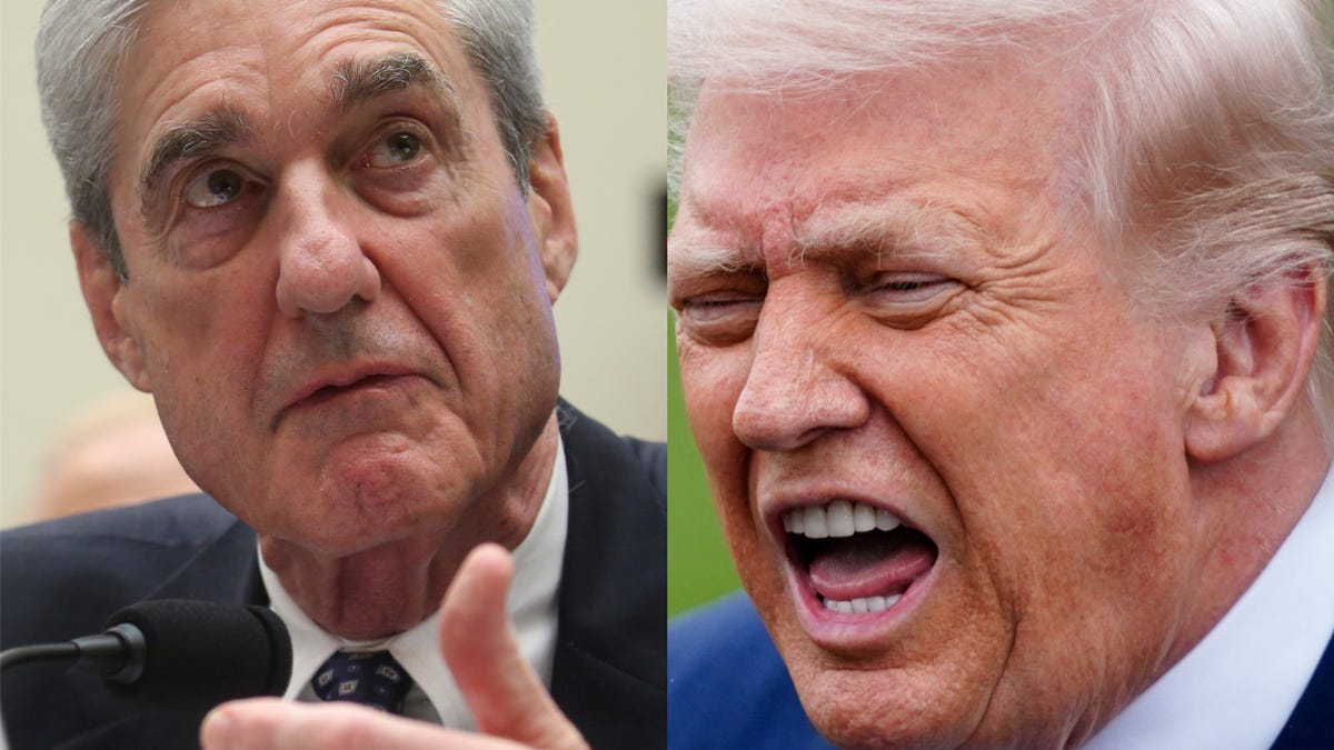 Trump responds to Robert Mueller's death. 'I'm glad.'