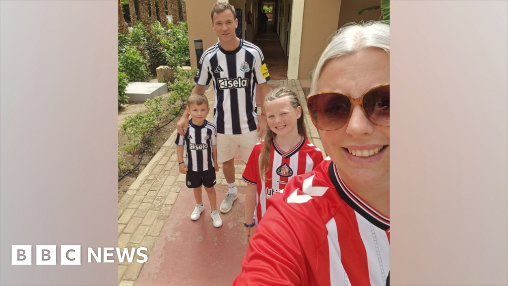 Tyne-Wear derby family divided as dad supports Newcastle and mum Sunderland