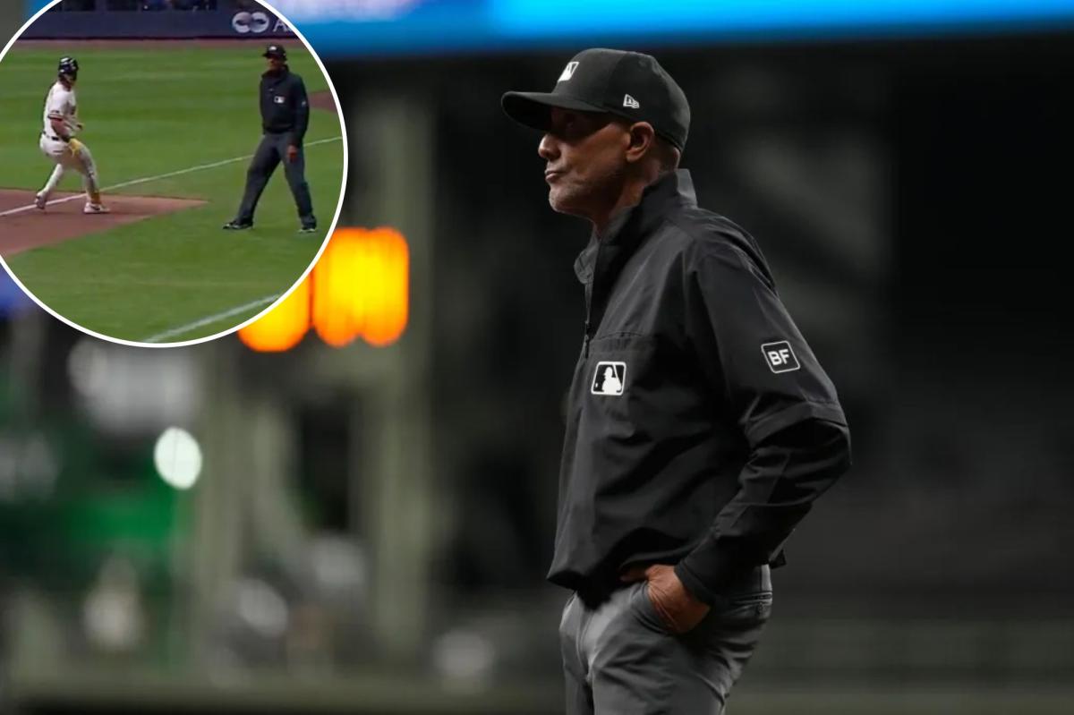 Umpire C.B. Bucknor's brutal start to season continues with another missed call: 'Wasn't even looking'