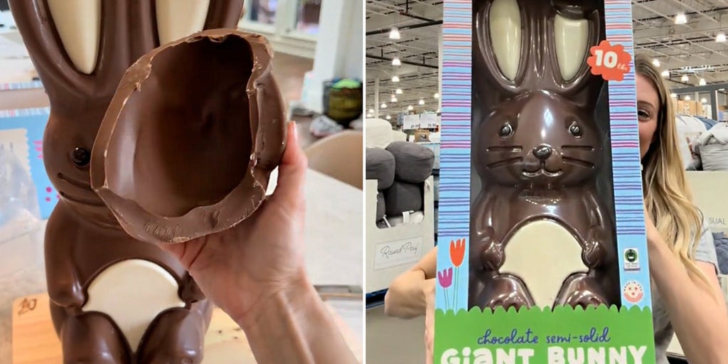 Costco's $140, 10-pound Easter bunny has shoppers questioning price and instructions to smash it apart